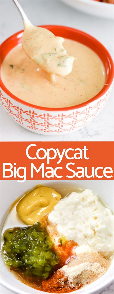 Big Mac Sauce (Copycat Recipe) • Domestic Superhero