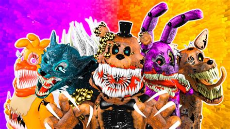 Every FNaF TWISTED Animatronic in a Nutshell - YouTube