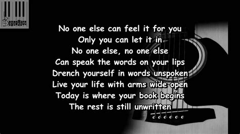 Unwritten (Lyrics) / Boyce Avenue - Unwritten (Lyrics)(ft. Diamond ...