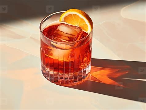 Cocktail with gin and vermouth stock photo (280044) - YouWorkForThem