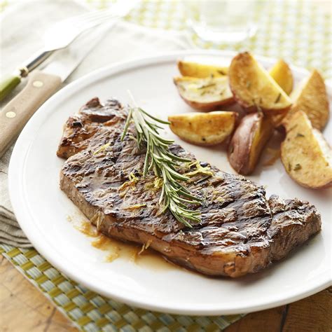 Grilled New York Strip Steaks Recipe | EatingWell