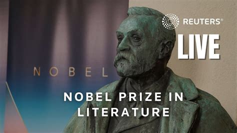 LIVE: Nobel Literature Prize winner announced - YouTube