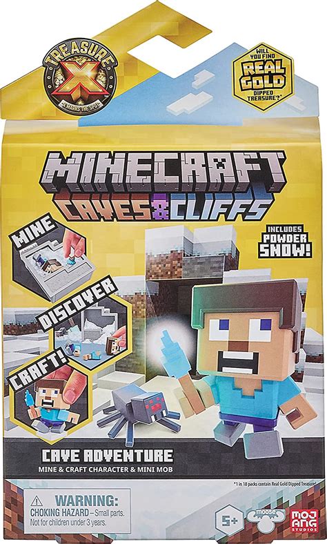 Treasure X Minecraft Caves & Cliffs Cave Adventure Pack | eTeknix