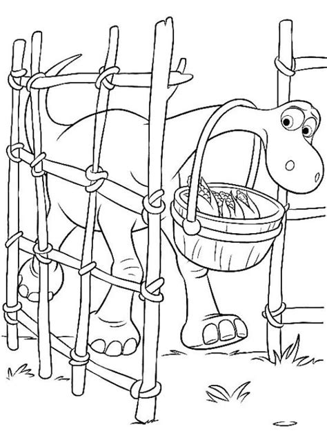 Arlo Good Dinosaur Coloring Page - Free Printable Coloring Pages