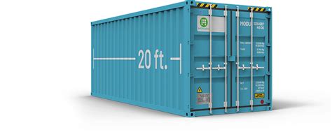 20 Foot Shipping Containers | Dimensions | ModuGo