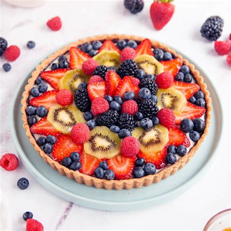 Fresh Fruit Tart Recipe + Video Tutorial – Sugar Geek Show