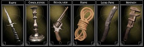 Clue Weapons - PC Game Style by SeismicInventions on DeviantArt