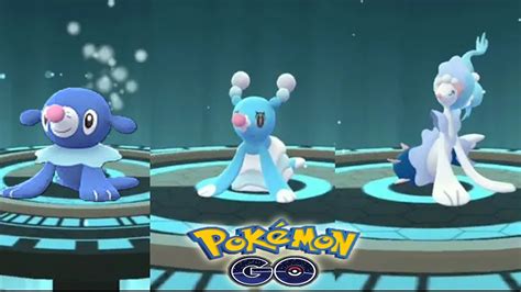 POPPLIO evolution into BRIONNE and PRIMARINA in Pokemon GO !! Trainer ...