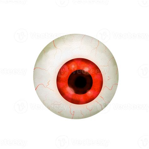 Cute eyeball halloween watercolor clipart 13367515 PNG