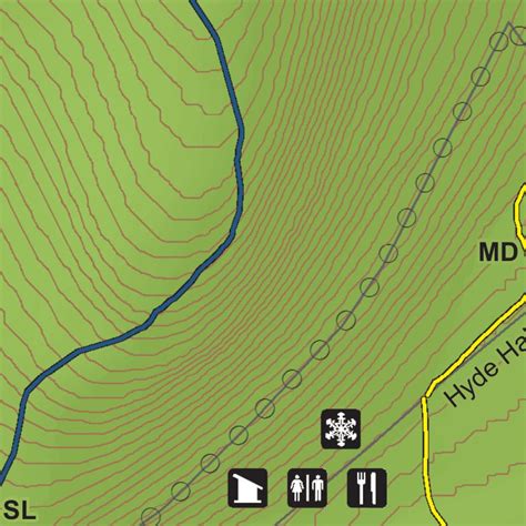 Glimmerglass State Park Trail Map map by New York State Parks | Avenza Maps