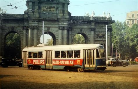 Así recorrió el tranvía Madrid durante 100 años