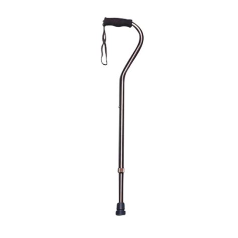 Offset Handle Aluminum Cane - Foster Medical