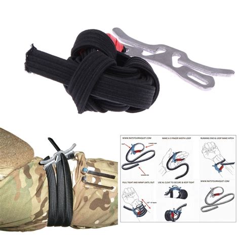 Tourniquet belt bandage Bleed Stop medical Lifesave first aid Outdoor ...