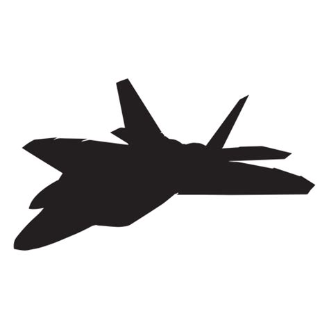 Fighter Aircraft Plane Silhouette PNG & SVG Design For T-Shirts