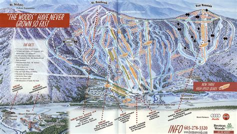 2002-03 Bretton Woods Trail Map - New England Ski Map Database ...