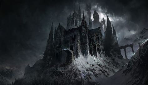 Evil Castle Dark Fantasy Laptop , Fantasy , , and Background, Evil Art ...