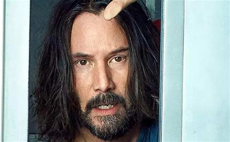 Keanu Reeves Shaves His Beard As 'Bill And Ted 3' Begins Production