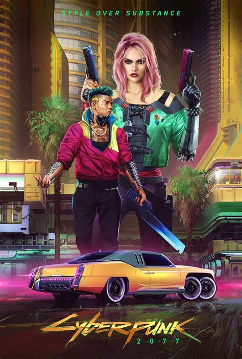 Cyberpunk 2077 Concept Art Reveals Styles Players Can Adopt In-game