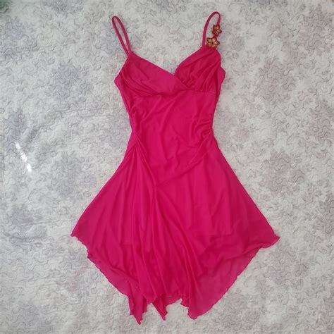 Delia's Women's Pink Dress | Depop