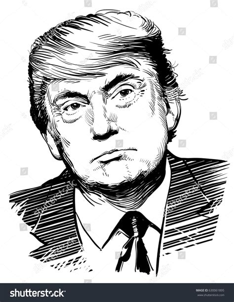 671 Trump Sketch Images, Stock Photos, 3D objects, & Vectors | Shutterstock