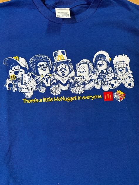 Authentic New McDonald’s Kerwin Frost Mcnuggets Crew 2023 Employee T ...