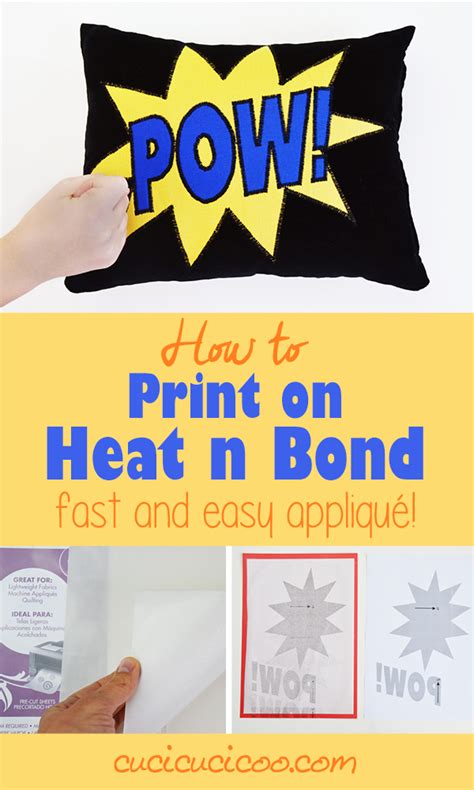 How to print on Heat N Bond for fast and easy appliqué! - Cucicucicoo