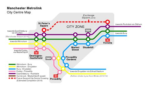 Metrolink Zone Map