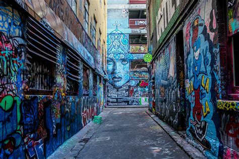 Hosier Lane Street Art - Melbourne Graffiti Street Art Melbourne ...