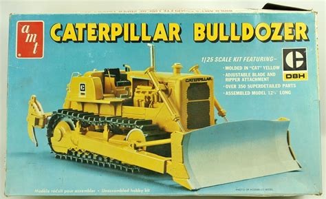 AMT Caterpillar D8h Bulldozer Kit 1 25 for sale online | eBay ...