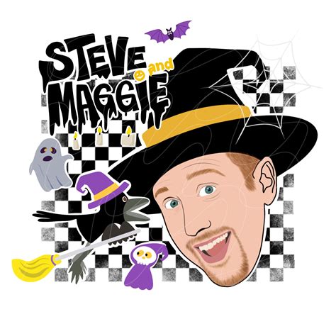 Steve & Maggie Halloween PNG File INSTANT DOWNLOAD - Etsy