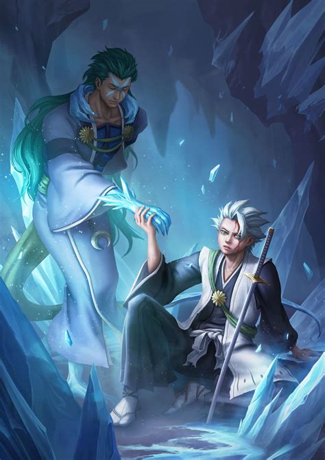 ArtStation - Toshiro Hitsugaya(Fan Art)