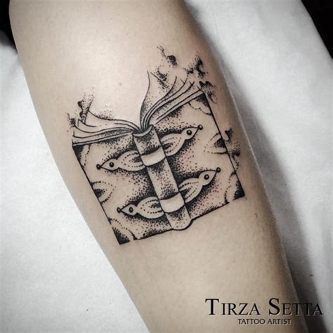 40+ Amazing Book Tattoos for Literary Lovers - TattooBlend