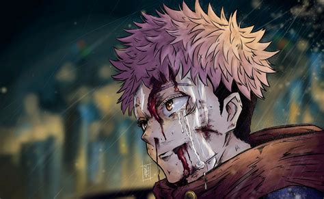 Itadori Yuji Poster Art In 2021 Jujutsu Jujutsu Kaisen Manga Sukuna ...