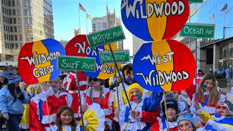 Wildwood Featured on the Mummers Parade 2023 - Wildwood Video Archive