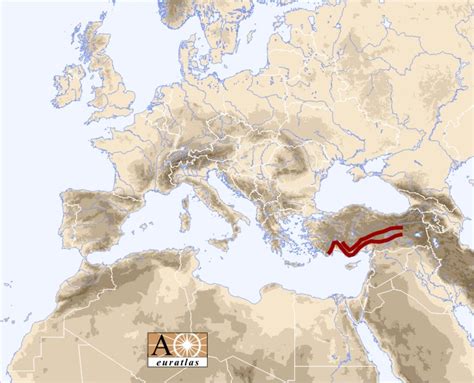 Europe Atlas: the Mountains of Europe and Mediterranean Basin - Taurus