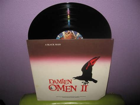 Vinyl Record Album Damien Omen II Original Soundtrack 1978