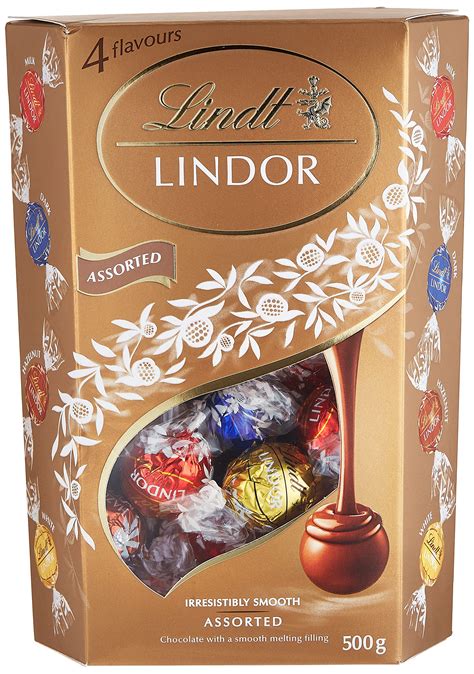 Buy Lindt Lindor Milk Chocolate Assorted With Melting Filling - 500G ...