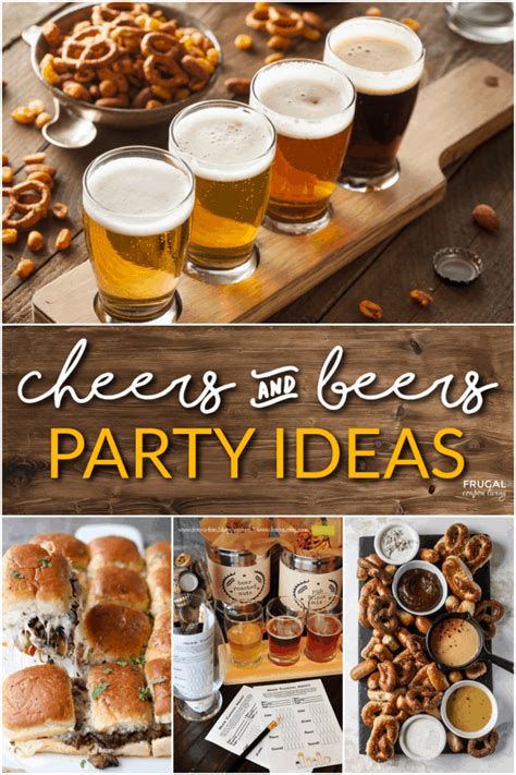 Toast to these Cheers & Beers Party Ideas for Adults