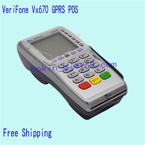 VeriFone VX670 GPRS Wireless POS Wireless TERMINAL Credit Card Machine ...