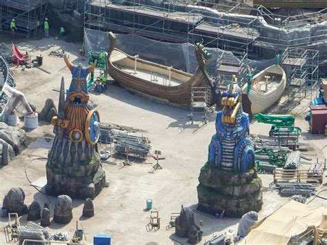 'How to Train Your Dragon' construction takes off at Epic Universe