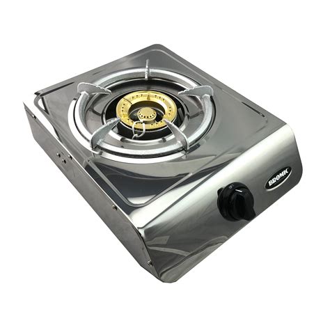 Deluxe Natural Gas Wok Cooker Gas Stove Single Burner - DC100NG Bromic ...