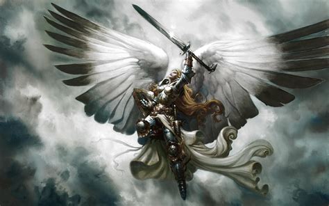 Angel Holding Sword Wallpapers - Wallpaper Cave