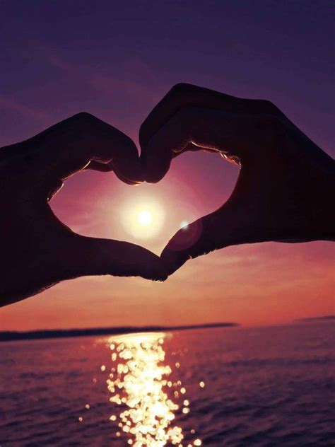 Hands forming Hearts at Sunset - Digital Download on Etsy I Love This ...