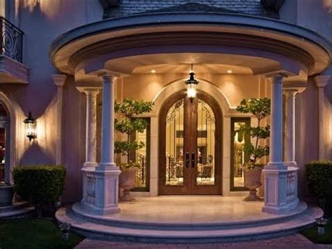 Luxury villa entrance doors - YouTube