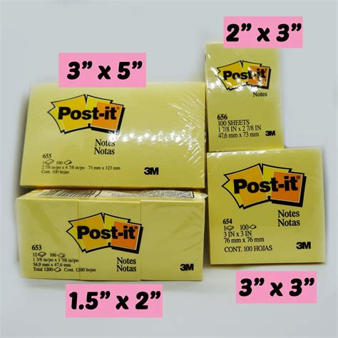 sticky notes sizes Cheaper Than Retail Price> Buy Clothing, Accessories ...