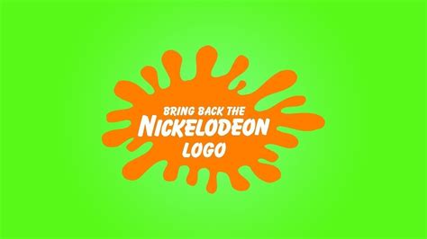 Nickelodeon Orange Splat Logo