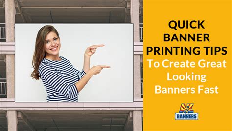 Quick Banner Printing Tips To Create Great Looking Banners Fast