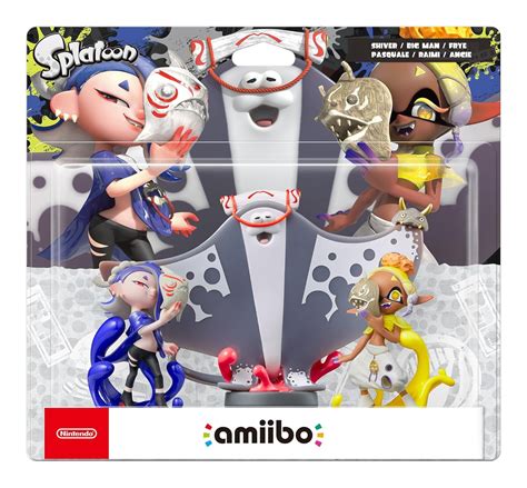 Nintendo Switch Splatoon Series Characters Amiibo Set: Shiver, Frye ...