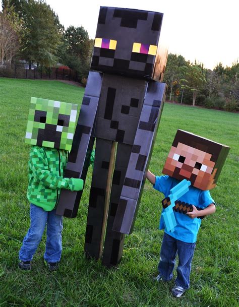 minecraft enderman costume - Google Search | Minecraft halloween ...