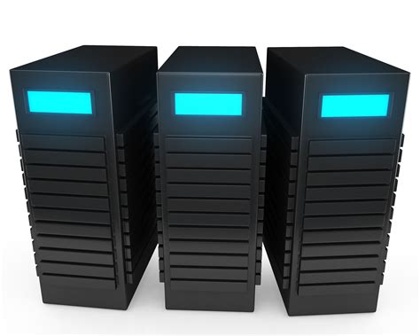 0914 3d Black Computer Servers For Workstations Concept Stock Photo ...